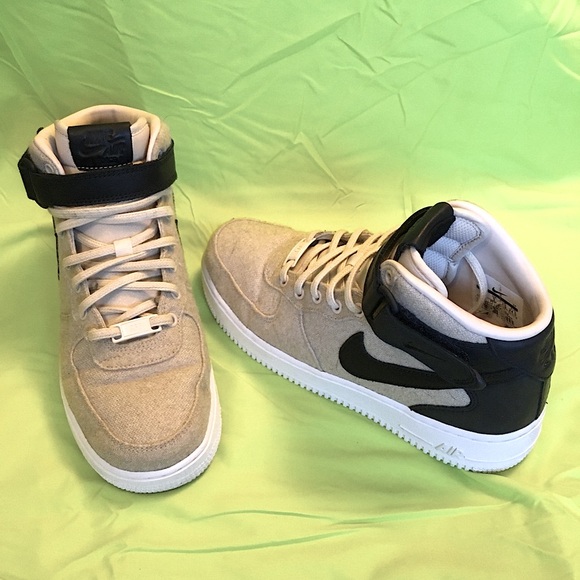 NIKE AF1 WHEAT N LEATHER - Picture 2 of 8